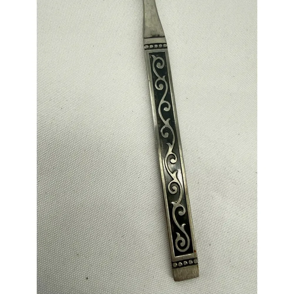 Oneida 1881 Rogers Spanish Court Stainless Flat Server Pierced Serving Utensil